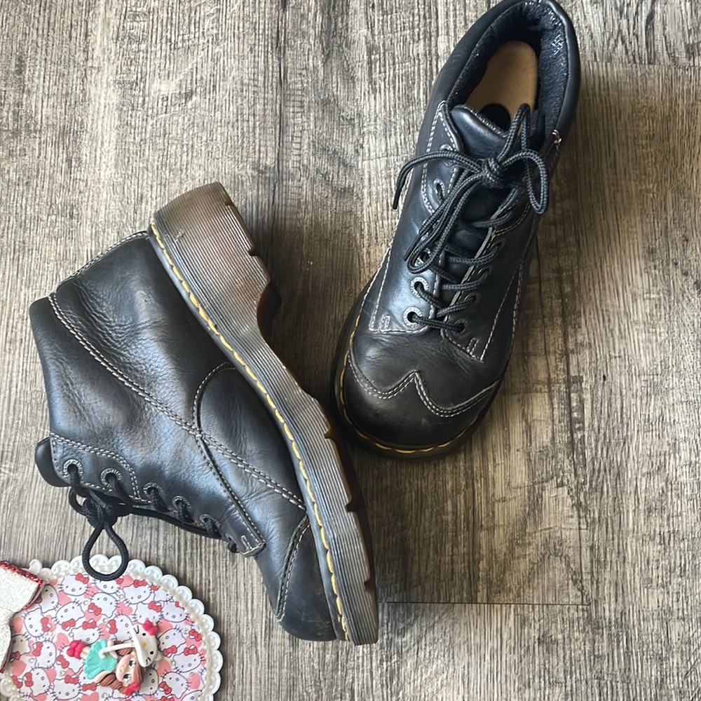Dr. Martens Black Ankle Boots